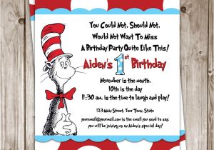Dr Seuss Baby Shower Invitation Template Party Invitations How to Make Dr Seuss Party Invitations