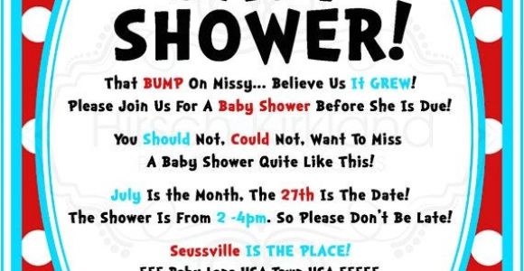 Dr Seuss Baby Shower Invitations Etsy so Cute Dr Seuss Baby Shower Invitation by