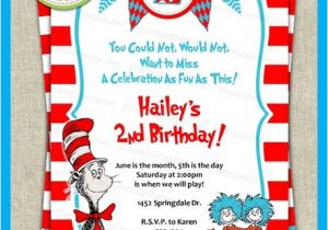 Dr Seuss Birthday Invitations Photo Dr Seuss Party Invitations theruntime Com