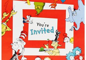 Dr Seuss First Birthday Invitations Dr Seuss 1st Birthday Invitations
