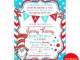 Dr Suess Baby Shower Invitation Printable Dr Seuss Baby Shower Invitations for E Baby