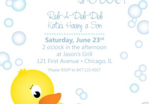 Duck Baby Shower Invitation Templates 7 Best Of Free Printable Invitations Duck Baby