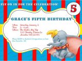 Dumbo Birthday Party Invitations Custom Dumbo Birthday Invitations by Irrelephantdesigns On