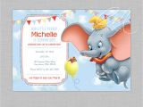 Dumbo Birthday Party Invitations Dumbo Birthday Invitation by Designsbycassiecm On Etsy