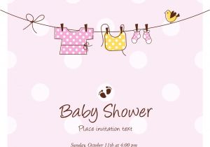 E Cards Baby Shower Invitations Template Invitation Cards for Baby Shower