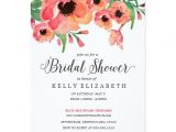 E Invitations Bridal Shower Modern Floral Bridal Shower Invitation