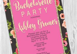 E Invites Bachelorette Party Bachelorette Party Invitation
