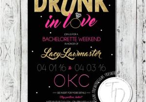 E Invites Bachelorette Party Beyonce themed Bachelorette Invitation Drunk In Love