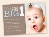 E Invites for First Birthday Custom First Birthday Party Invitation for Boy or Girl