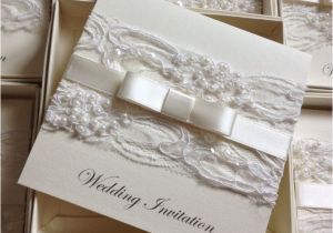 Ebay Wedding Invitations New Personalised Handmade Luxury Vintage Lace Bespoke