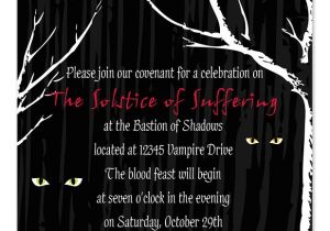 Eclipse Party Invitations Halloween Eclipse Party Invitations by Invitation