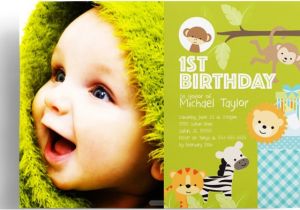 Editable 1st Birthday Invitation Card Free Download Editable 1st Birthday Invitation Card Free Download Jin