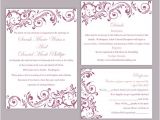Editable Wedding Invitation Templates Diy Wedding Invitation Template orderecigsjuice Info
