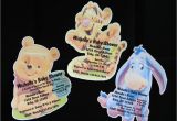 Eeyore Baby Shower Invitations Personalized Winnie the Pooh Tigger Eyore Baby Shower
