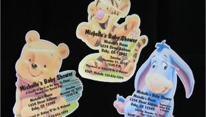 Eeyore Baby Shower Invitations Personalized Winnie the Pooh Tigger Eyore Baby Shower