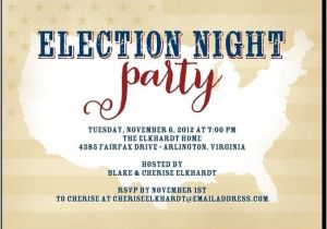 Election Party Invitations Election Night Party Party Invitations and Night Parties