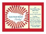 Election Party Invitations National Election Night Party Invitation Zazzle