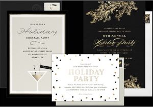 Electronic Holiday Party Invitations Email Online Business Holiday Party Invitations that Wow