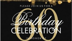 Elegant 60th Birthday Invitation Templates 49 Birthday Invitation Templates Psd Ai Word Free