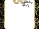 Elegant 60th Birthday Invitation Templates Free Printable 60th Birthday Invitation Templates Free