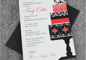 Elegant Birthday Invitation Card Template Elegant Birthday Cake Invitation Template Download Print