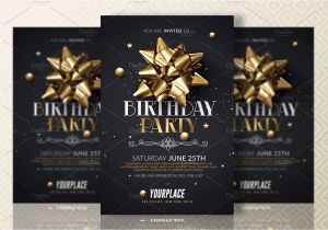 Elegant Birthday Invitation Free Template Birthday Party Invitation Template Postcard Templates