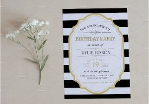 Elegant Birthday Invitation Template 23 Birthday Party Invitation Designs Word Psd Ai