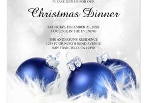 Elegant Christmas Dinner Party Invitations Elegant Christmas Dinner Party Invitations