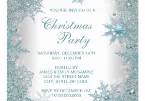 Elegant Christmas Party Invitation Template Elegant Christmas Party Invitations