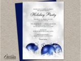 Elegant Christmas Party Invitations Free Elegant Holiday Party Invitation Diy by Idesignstationery