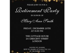 Elegant Party Invitation Template 36 Retirement Party Invitation Templates Psd Ai Word