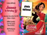 Elena Of Avalor Birthday Party Invitations Elena Of Avalor Birthday Invitations Kustom Kreations