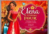 Elena Of Avalor Birthday Party Invitations Elena Of Avalor Invitation Disney Princess Elena Invite
