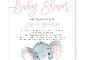 Elephant Baby Shower Invitations for Girls Best 25 Elephant Baby Showers Ideas On Pinterest