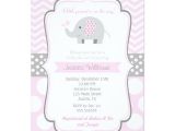 Elephant Baby Shower Invitations for Girls Elephant Baby Shower Invitations for Girl