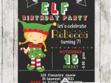 Elf Birthday Party Invitations Elegant Holiday Party Invitations Black and White Stripes