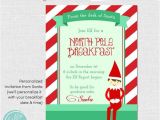 Elf On the Shelf Party Invitations Instant Download Santa 39 S Magical Christmas Elf Invitation