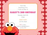 Elmo Birthday Invitation Template Elmo Printable Birthday Invitation