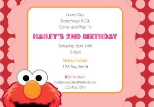 Elmo Birthday Invitations Walmart Printable Elmo Birthday Invitations Image Collections