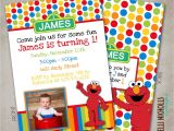 Elmo Customized Birthday Invitations Custom Elmo Birthday Party Invitation by Kellinichollsdesigns