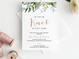 Elopement Party Invitation Template Instant Download Elopement Announcement Elope Invitation