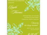 Email Birthday Invitations for Adults Elegant Corners Turquoise Adult Birthday Invitations