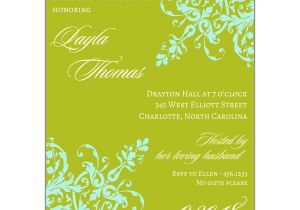 Email Birthday Invitations for Adults Elegant Corners Turquoise Adult Birthday Invitations