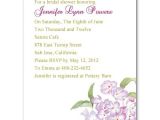Email Bridal Shower Invitations Free Printable Purple Floral Bridal Shower Invitations Ewbs025