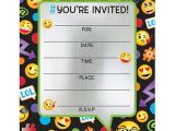 Emoji Birthday Invitation Template Emoji Invitation Template songwol E F96