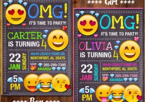 Emoji Birthday Invitation Template Free Emoji Invitation Emoji Birthday Invitation Emoji Party Girl