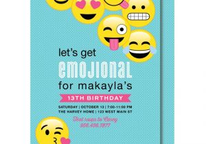 Emoji Birthday Invitations Free Emoji Birthday Invitation · Delight Paperie