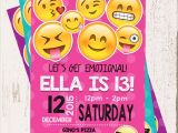 Emoji Birthday Invitations Free Printable Emoji Birthday Invitation Emojis Emoji Invite Collectibles
