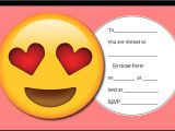 Emoji Birthday Invitations Free Printable Throw the Ultimate Emoji Party
