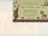 Enchanted forest Baby Shower Invitations 24 Printed Enchanted forest Neutral Baby Shower by
